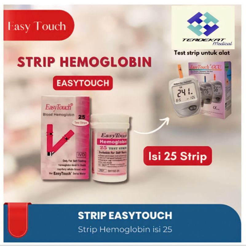 Strip Easy HB/Stik EasyTouch Hemoglobin