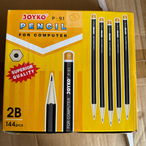 

Pencil Pensil Joyko P-91 2B (1 BOX isi 12 LUSIN)