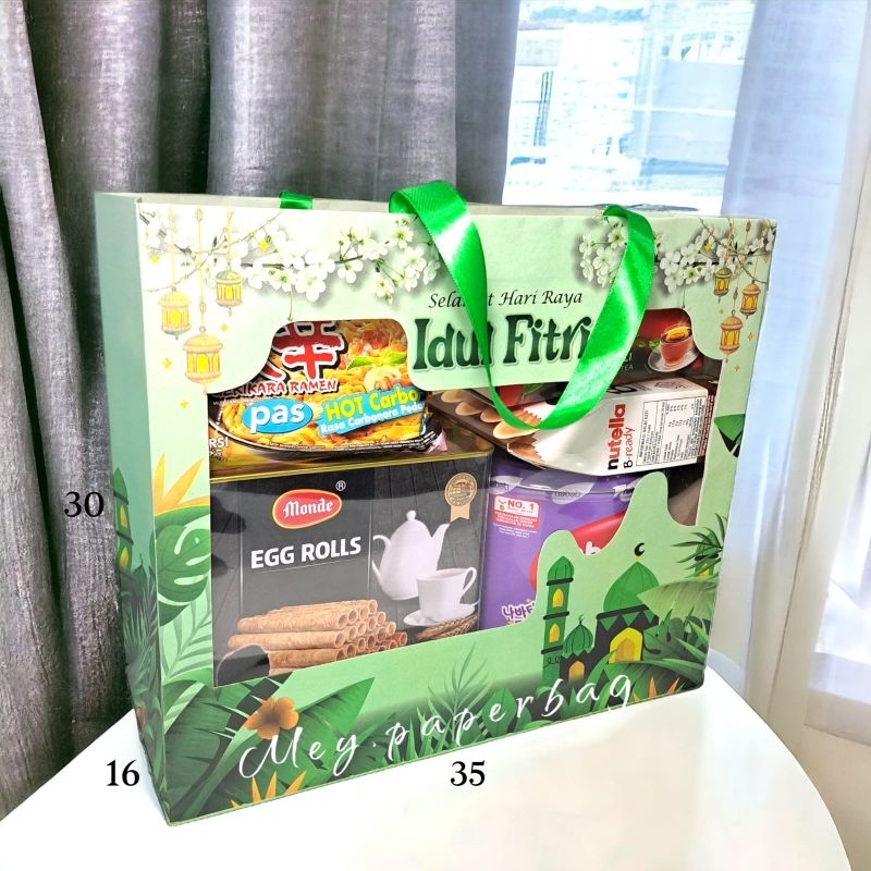 

Paper Bag Idul Fitri Besar Variasi Mika Uk 35x16x30