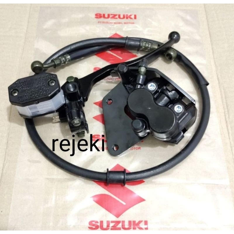 SELANG REM PLUS MASTER REM PLUS KALIPER DEPAN SUZUKI THUNDER,RGR 150,TRS,TRZ