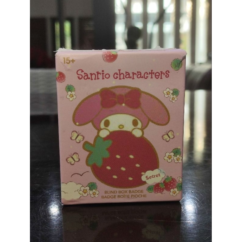 [SELECTED] Sanrio Strawberry Blind Box Miniso Enamel Badge/Pin- Selected Pompompurin