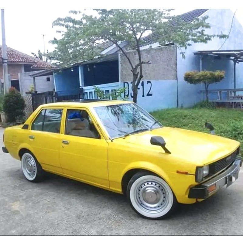 r14 atlas putih polos TERMURAH, wHitewall ATLAS list ban mobil R14