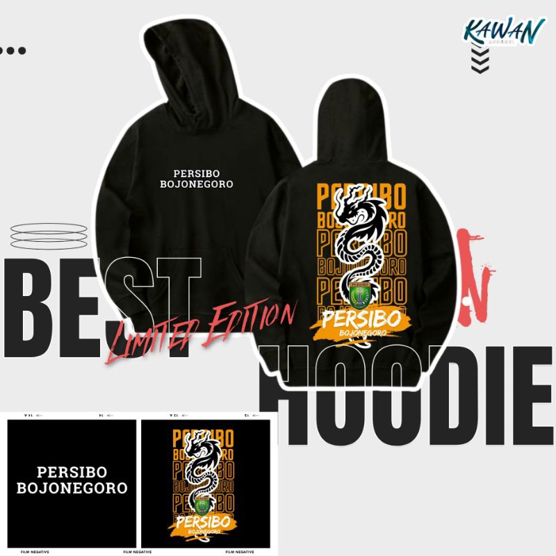 Hoodie Persibo / Hoodie Persibo Bojonegoro / Hoodie Custom