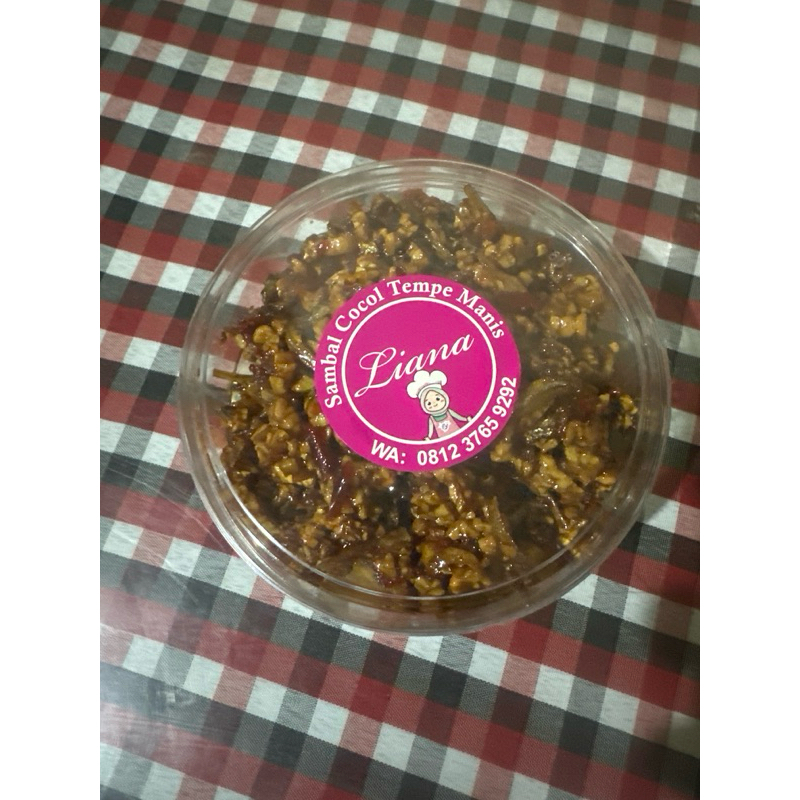 

sambal cocol tempe manis