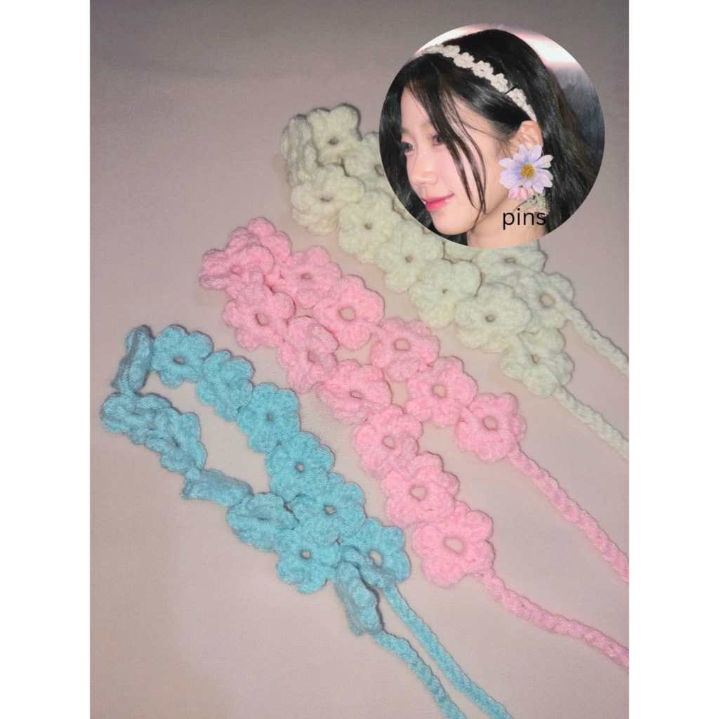 Kazuha's Headband | Bandana Rajut Le Sserafim Kazuha