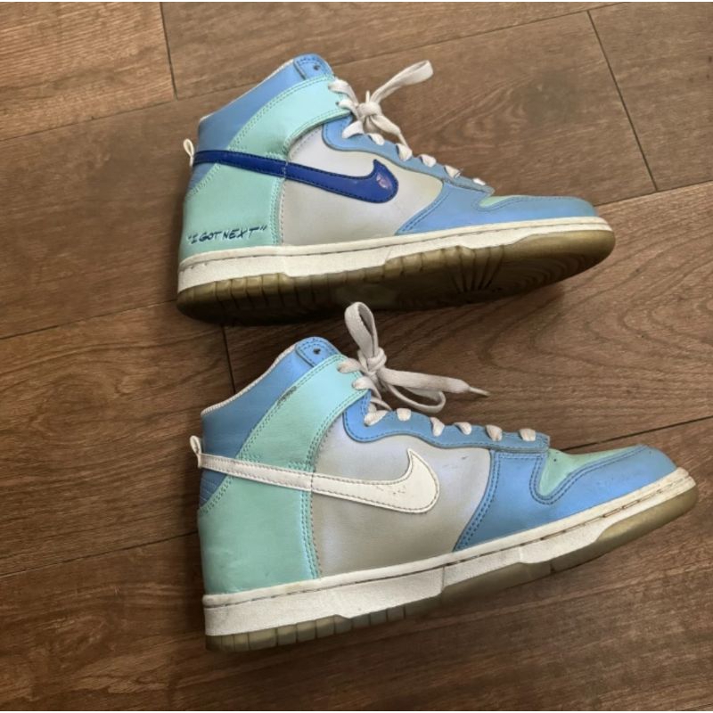 preloved nike dunk i got next biru muda size 37.5