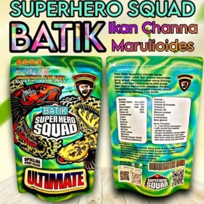 Pelet Maru Batik Superhero Squad Ultimate Channa Maru