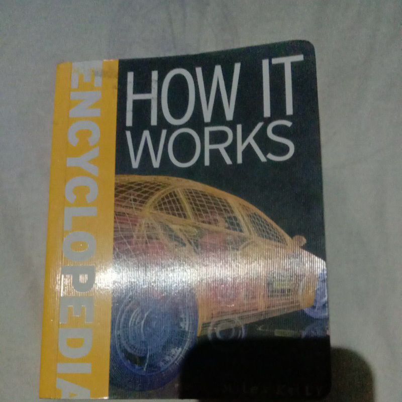 Encyclopedia HOW IT WORKS,mini book massive know ledge PL very good kondisi