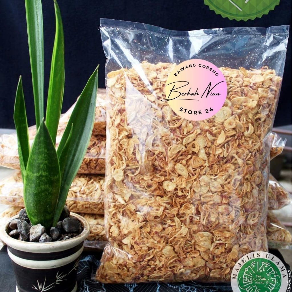 

Bawang Goreng Renyah Sumenep Grade A Murni 1kg termurah