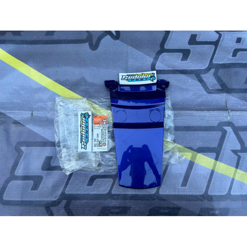 PET SAMBUNGAN BODY BELAKANG PET LAMPU STOP BELAKANG YAMAHA RXZ CATALYZER RX Z NEW BIRU NAKASONE