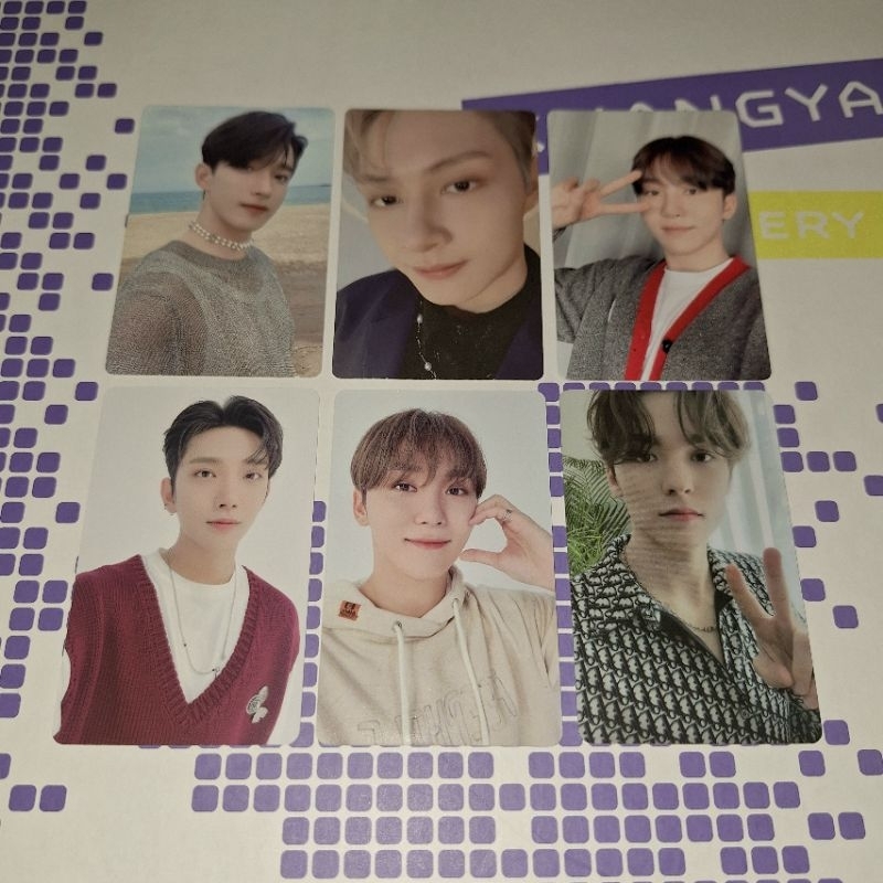 [READY] Photocard Official Seventeen Attacca, Lucky Draw Yizhiyu H Seungkwan, Lucky Draw Your Choice