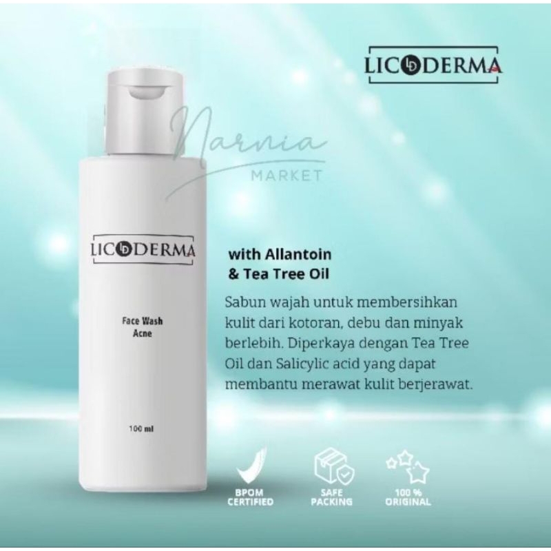 FACIAL WASH ACNE LICODERMA