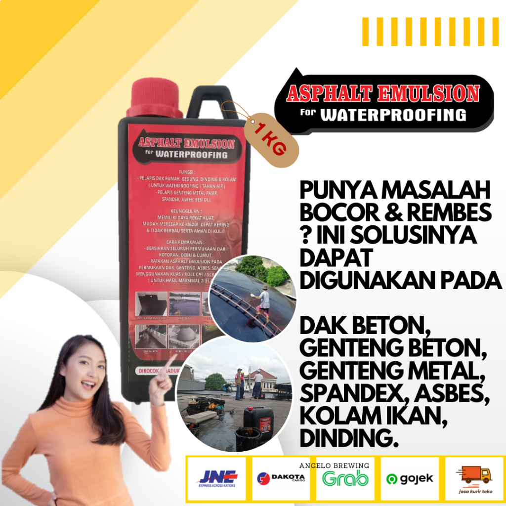 ANTI BOCOR ASPHALT EMULSION FOR WATERPROOFING