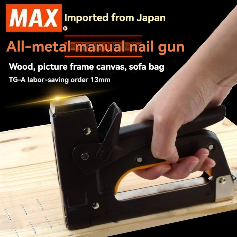 

Keletool Stapler Tembak Gun Tacker TG-A Max Original Guntacker alat Stapler tembak Max Isi Staples Gun Tacker
