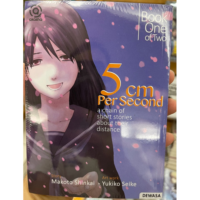 buku komik 5 cm per second