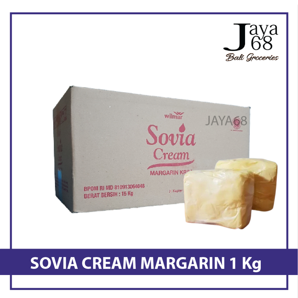 

Margarin kuning Cream Sovia 1 KG / Margarine kuning krim