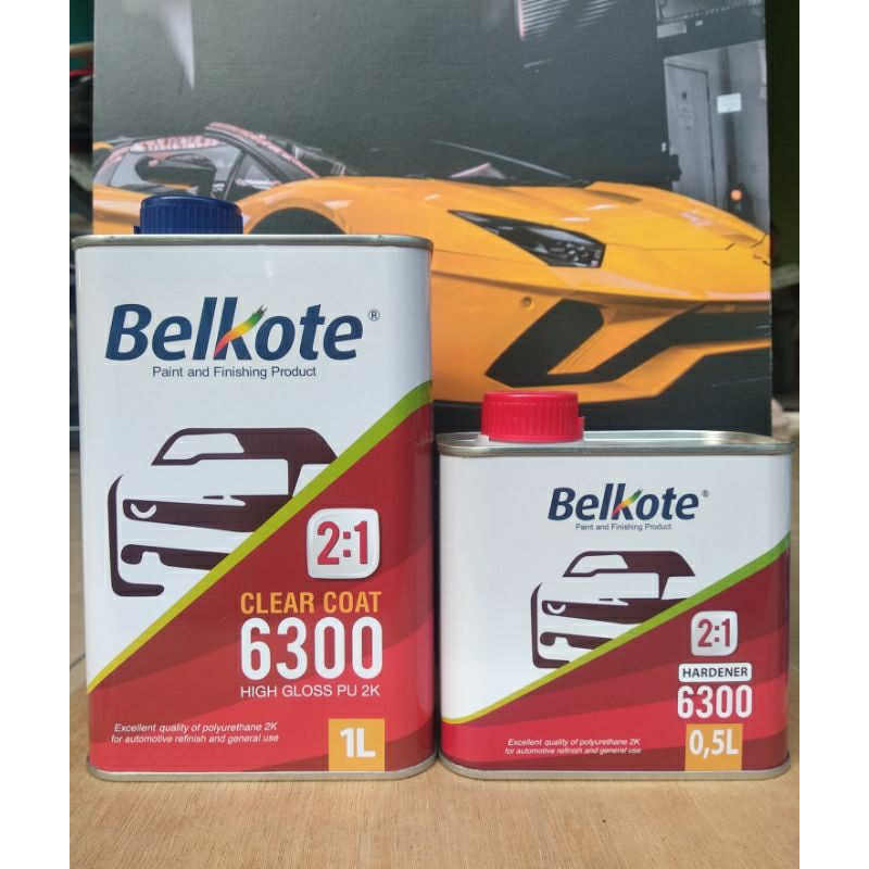 Clear coat/vernish Belkote 6300