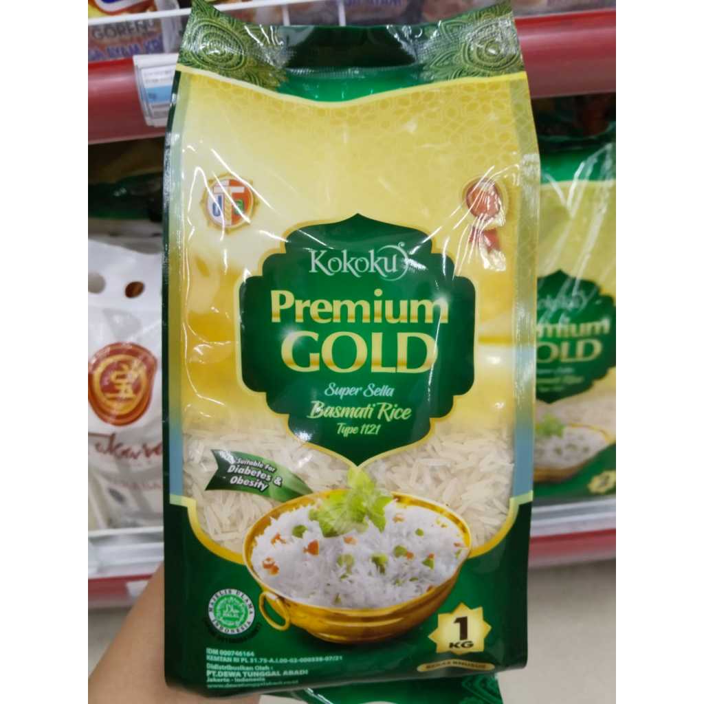 

Beras Basmati Premium Gold / Biryani Basmati / Kokoku Premum Gold / Super Sella Basmati Rice