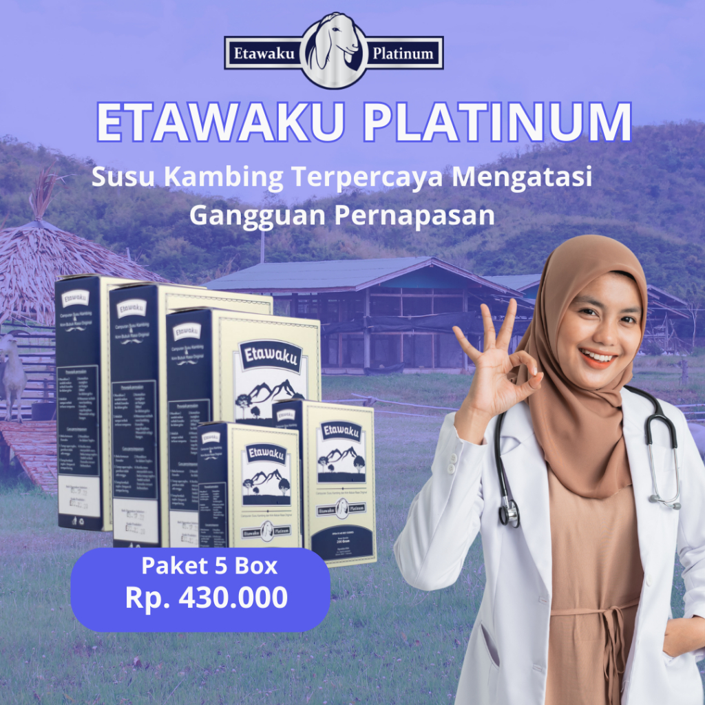

Etawaku Platinum Susu Etawa Original No.1 di Indonesia Paket 5 Box