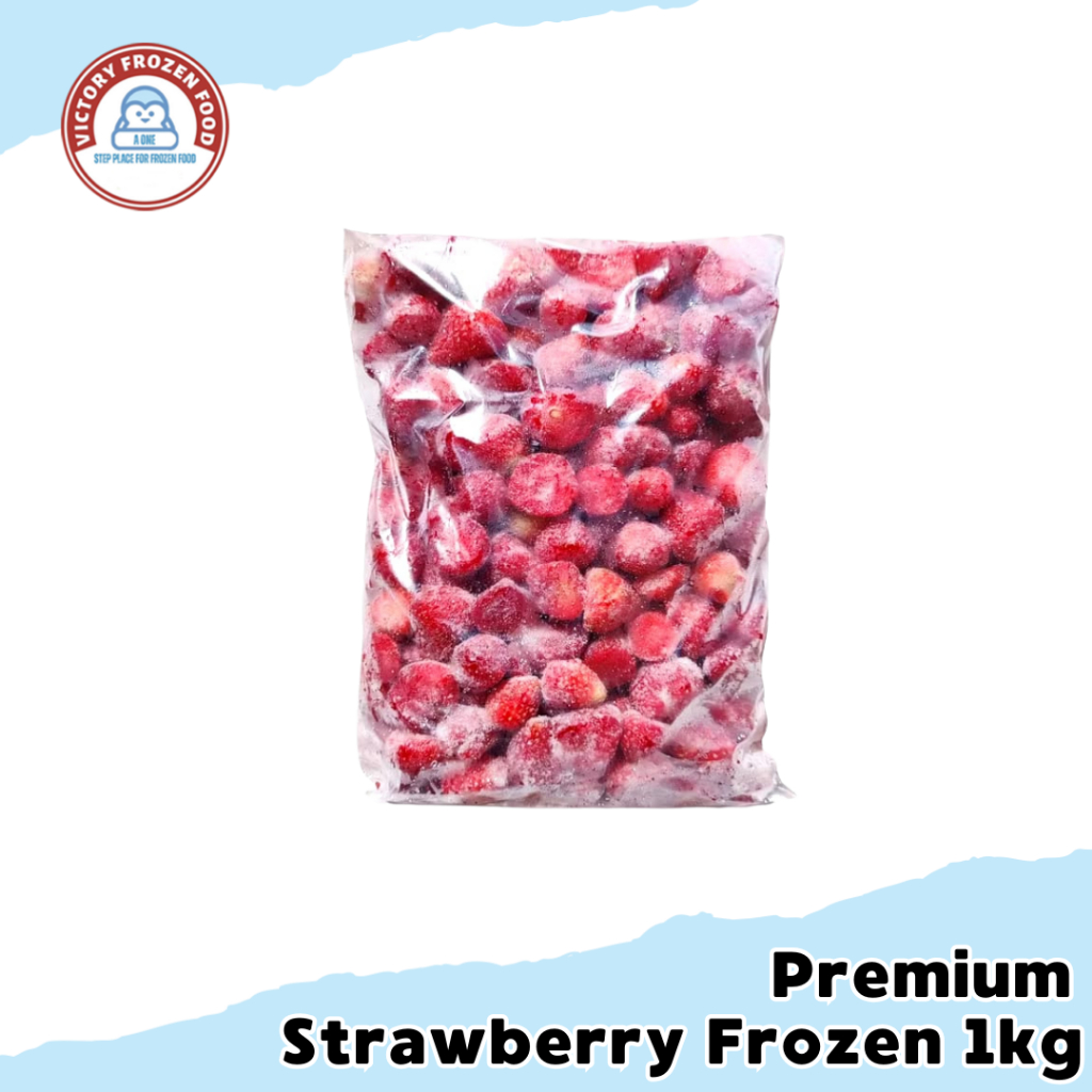 

Strawberry Premium Frozen 1 Kg/Victory Frozen Food