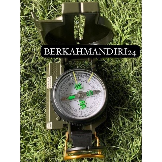 Kompas Lensa / Kompas Lensatic Plastik Kompas Arah Mata Angin