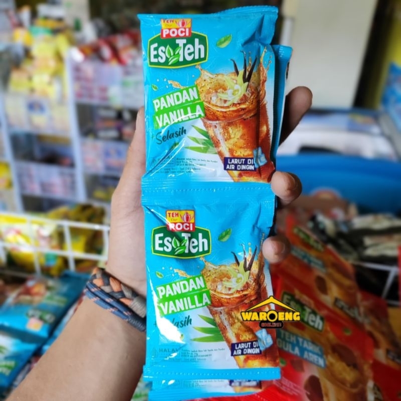 

Poci es teh pandan vanila + selasih
