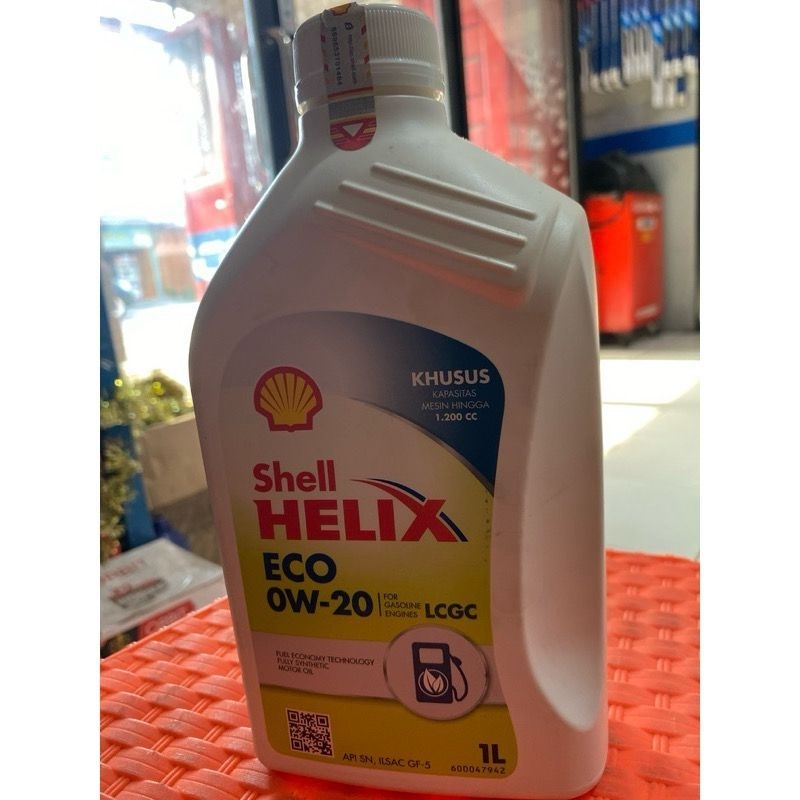 oli Shell Helix ECO 0w20 LCGC 1Ltr
