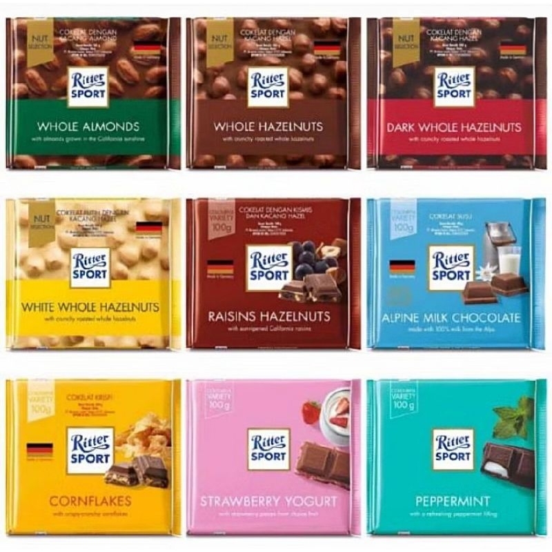 

Ritter Sport | Chocolate - 100gr | COKELAT