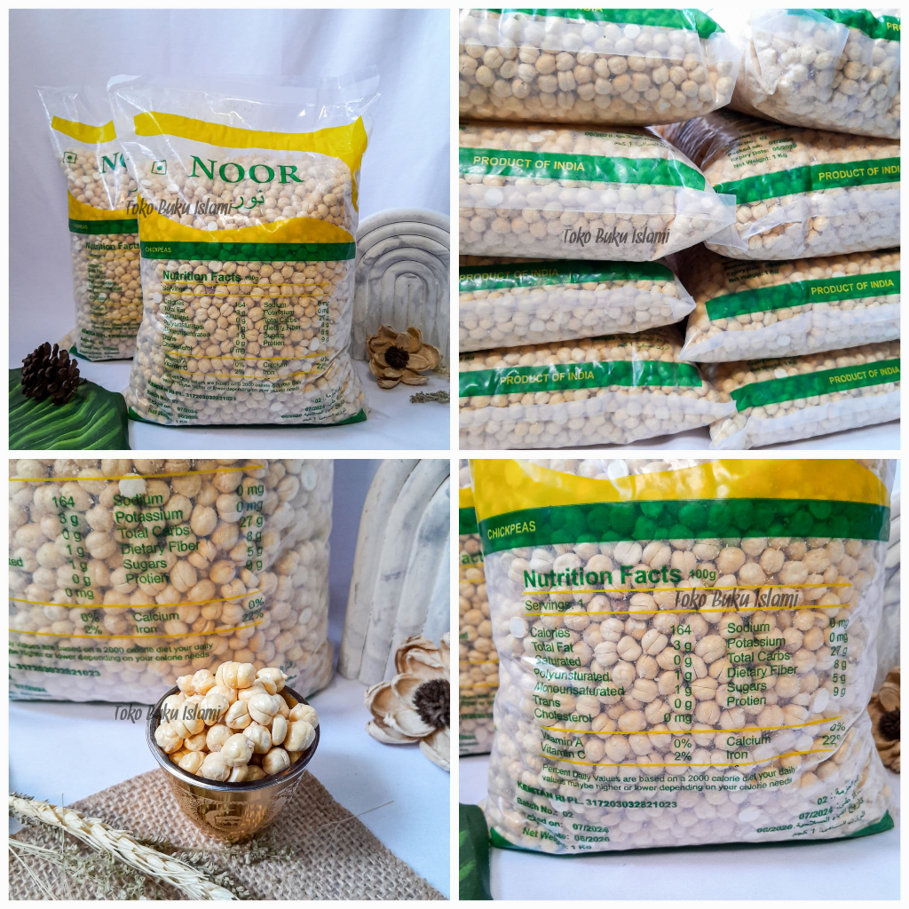 

Kacang Arab Premium 500gr Kacang Jagung Kacang Arab 1Kg