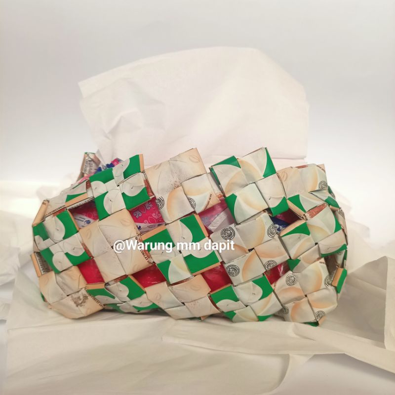 Kerajinan Tangan Dari Bungkus Kopi Good Day Cappucino