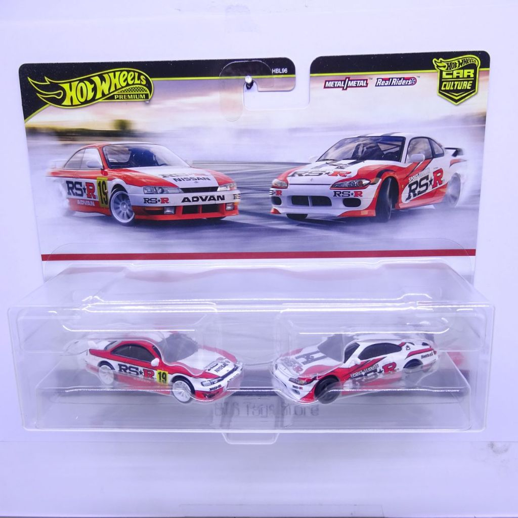 Hot Wheels Premium Two Pack Nissan 240SX S14 & Nissan Silvia S15