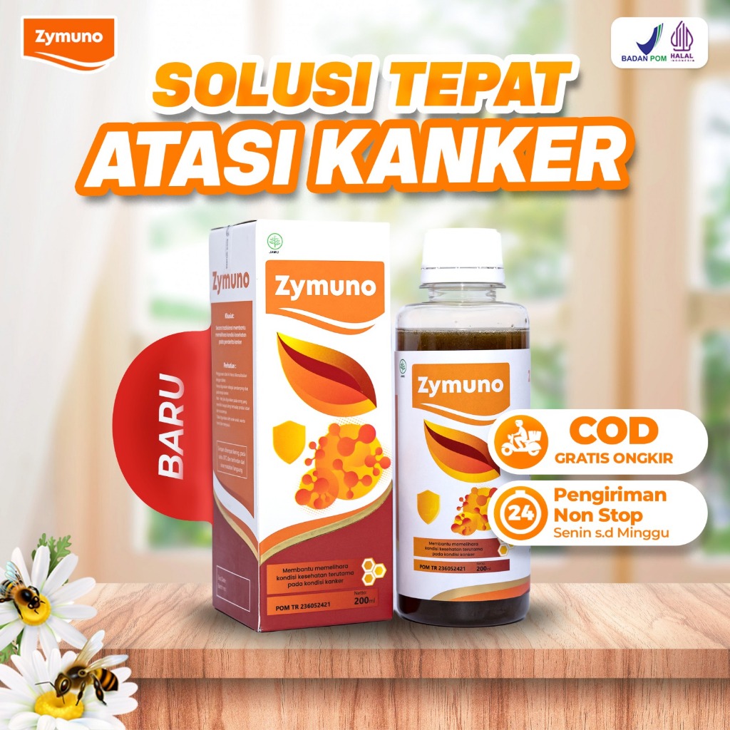 

Zymuno Madu Original 100% Sebagai Imunoterpi Bagi Tubuh Untuk Terapi Kanker 200ml