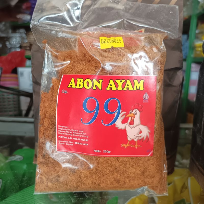 

abon ayam 99 250gr