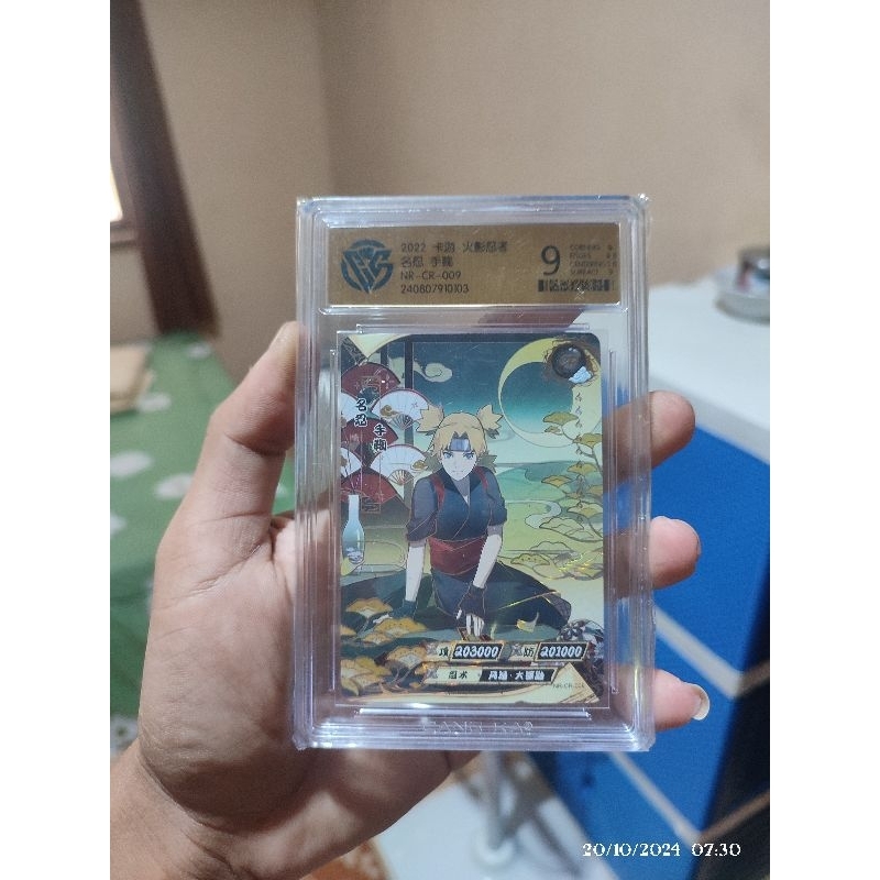 Kartu naruto kayou CR TEMARI Grade 9 CCG