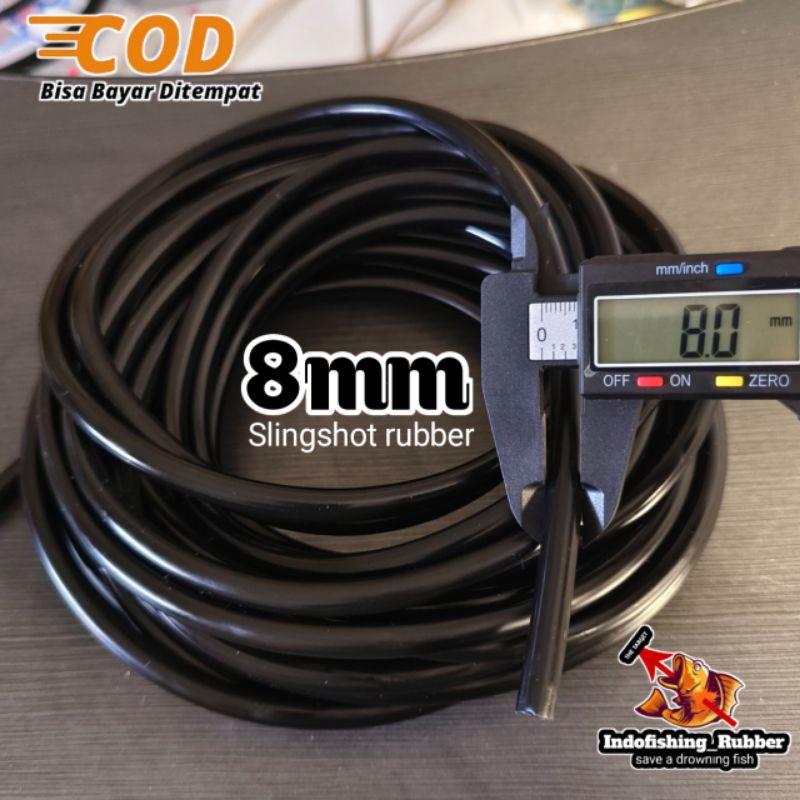 Karet Speargun 8mm Karet KhususPanah Ikan 3080 PREMIUM