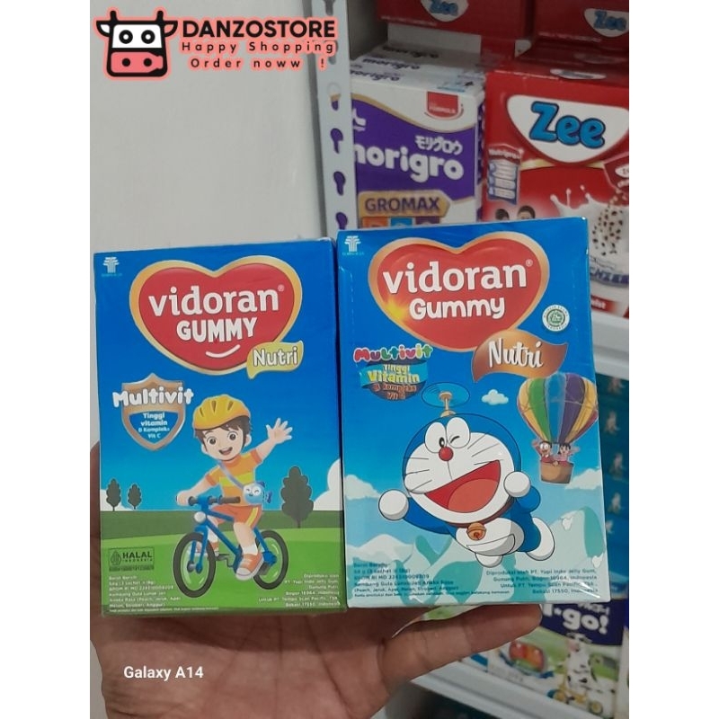 vidoran gummy multivitamin 54 Gram vitamin anak