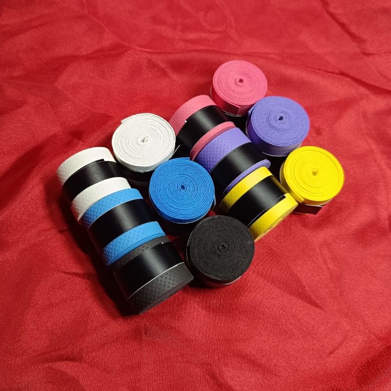 Grip Raket BINTIK BULAT NO MERK / Grip Karet Gagang Joran Pancing Pancingan Golf Stick / Grip Raket 