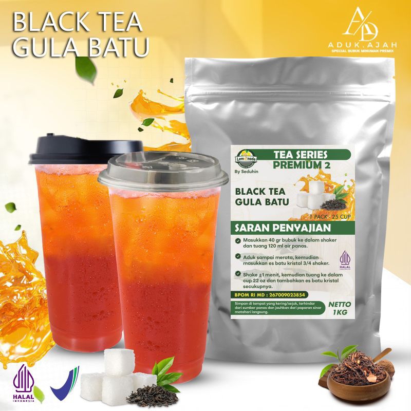 

BUBUK MINUMAN /BLACKTEA GULA BATU 1KG /Minuman Bubuk Instan