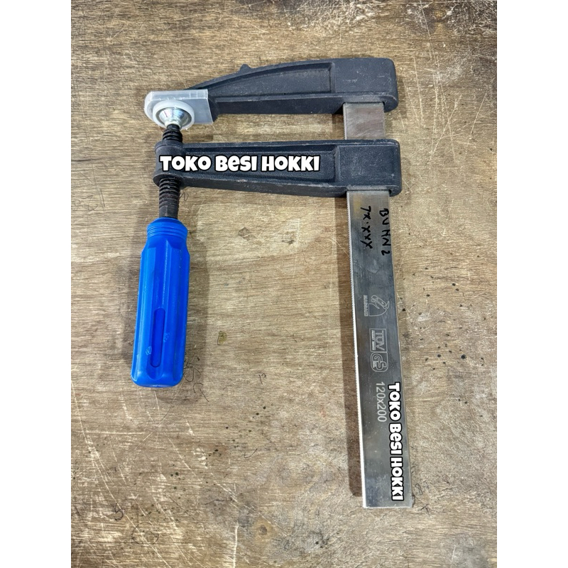 Bais Papan / Klem Penjepit Papan / Bais F / Clamp Bais 120x200