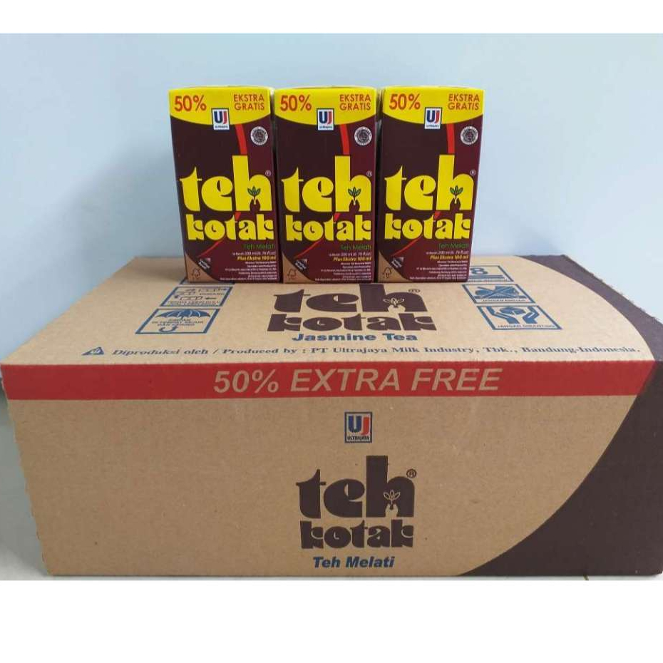 

Teh Kotak Jasmine Regular 300 ml 1 DUS isi 24 pcs