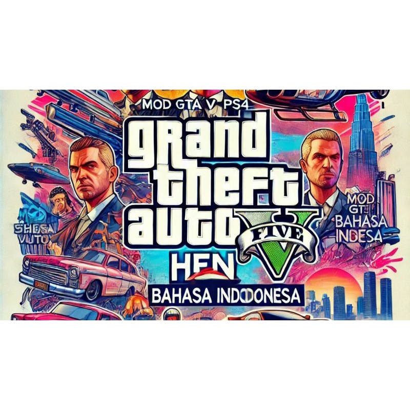 GTA 5 MOD INDONESIA (PS4 HEN)