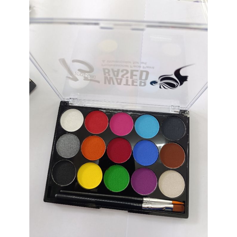 

face and body painting dan watercolor for art 15 color