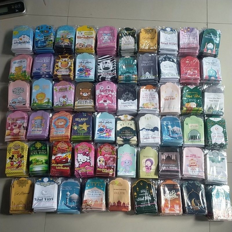 

Paket Usaha Amplop Lebaran 2025 Siap Pakai (100pack)