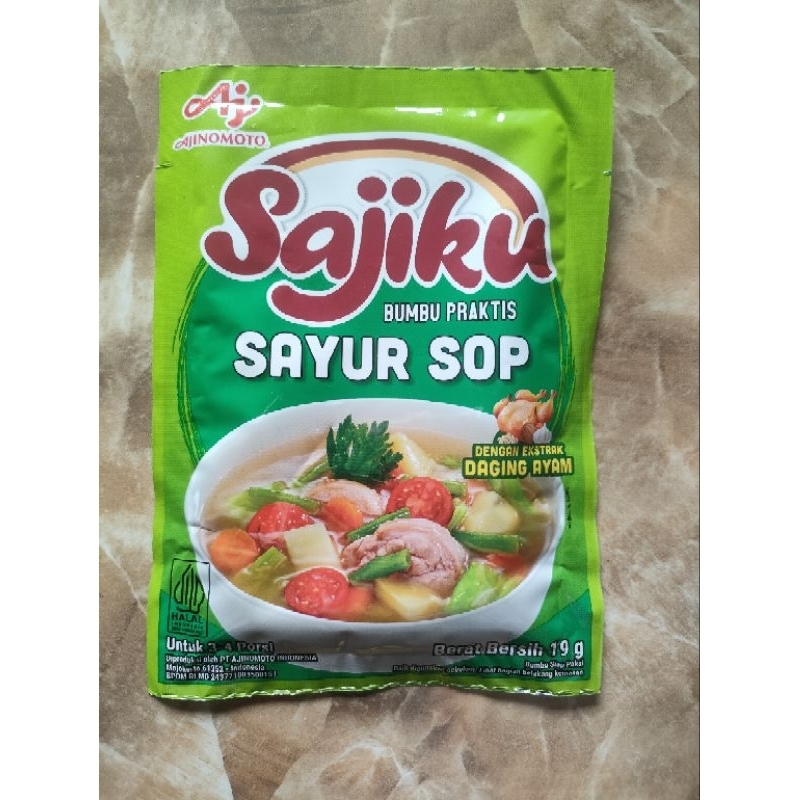 

Sajiku sayur sop 19g