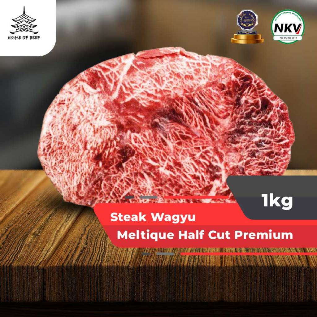 

Steak Wagyu Half Cut Premium 1kg