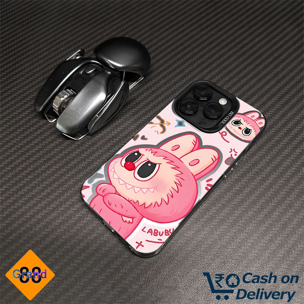 SC41 Premium Matte Hard Casing Hp Labubu For OPPO A60 A16 A78 4g A17k A18 A17 A76 A96 A15 A15s A38 4