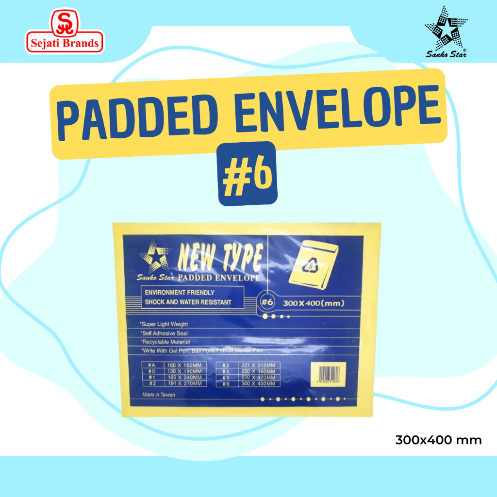 

SANKO STAR Water-proof Amplop #6 (300x400mm)