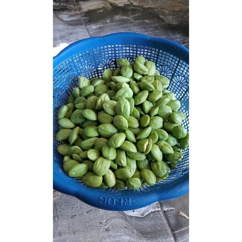 

petai kupasan asli Wonogiri masih fresh harga 500 gram