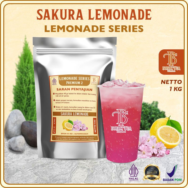 

BUBUKTEH PREMIUM BUBUK MINUMAN SAKURA LEMONADE 1KG