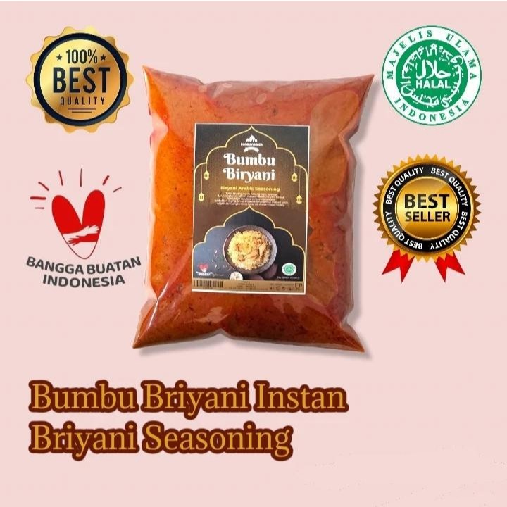 

BARU!!! BUMBU BRIYANI INSTANT / INSTANT BRIYANI SEASONING 500 GR